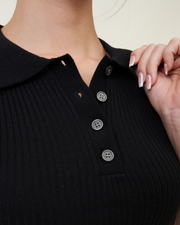 Cleanfit Ribbed Polo