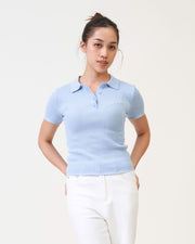 Cleanfit Ribbed Polo