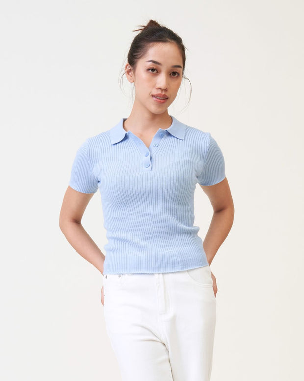 Cleanfit Ribbed Polo