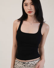 U-Neck Padded Tank Top
