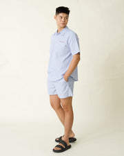 Blessed Stripes Shirt (Blue)