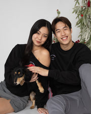 Dachshund Off-shoulder Sweater