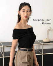 Off Shoulder Stretchy Top