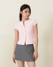 Lyon Buttoned Top