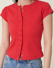 Lyon Buttoned Top