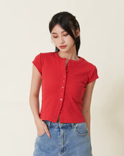 Lyon Buttoned Top