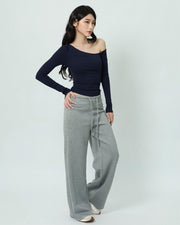 Meltsoft Wide-leg Pants