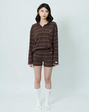 Meltstripe Long Sleeve Polo