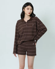 Meltstripe Long Sleeve Polo