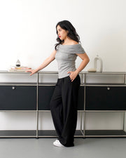 Off Shoulder Stretchy Top