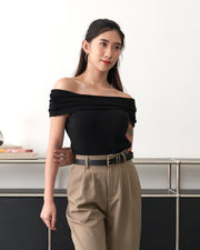 Off Shoulder Stretchy Top