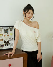 Peace Project Off-shoulder