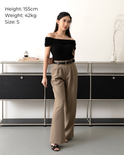 Off Shoulder Stretchy Top