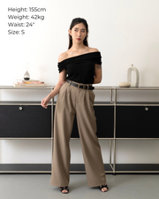 Effortless Pleated Trousers