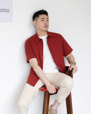 Short Sleeve Cotton Shirt