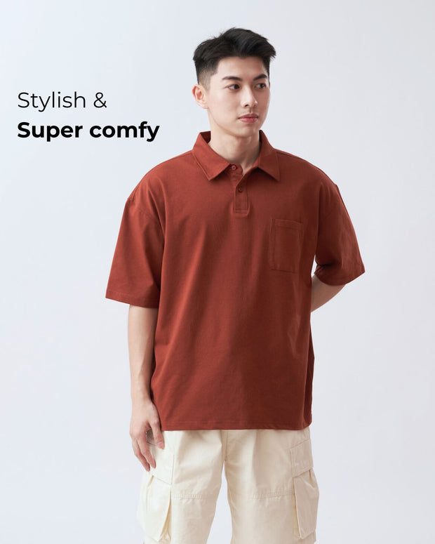 City Oversized Polo