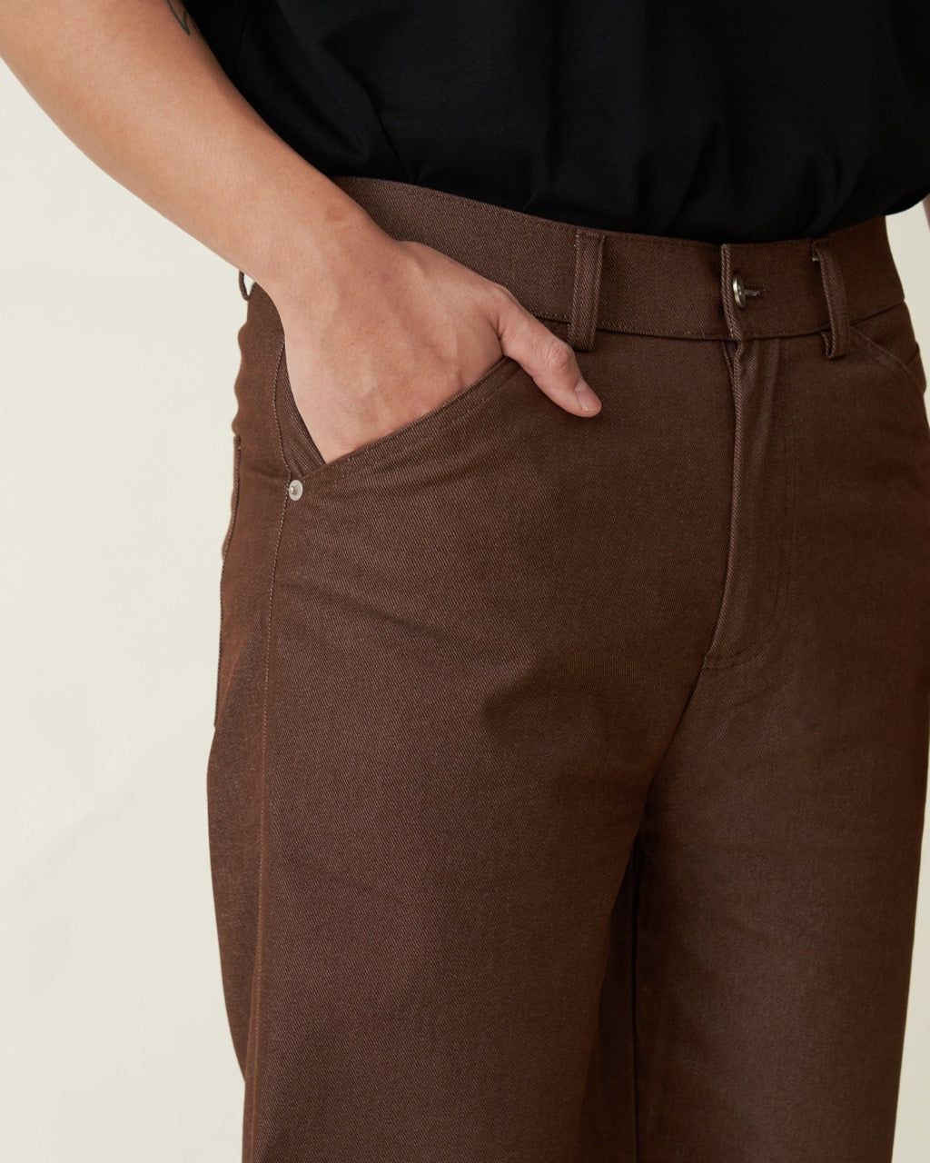 Front view of All-Smart Long Pants showing the straight-cut silhouette