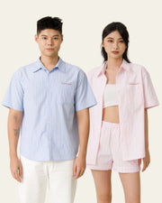 Blessed Stripes Shirt (Blue)