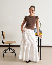 Main Character Tiered Skirt