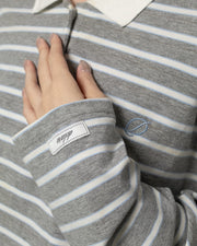 Meltstripe Long Sleeve Polo