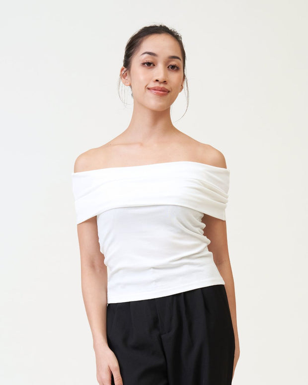 Off Shoulder Stretchy Top