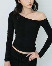 Chic Padded Off-shoulder