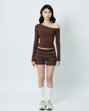 Chic Padded Off-shoulder