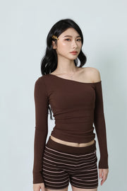 Chic Padded Off-shoulder