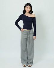 Chic Padded Off-shoulder