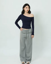 Chic Padded Off-shoulder