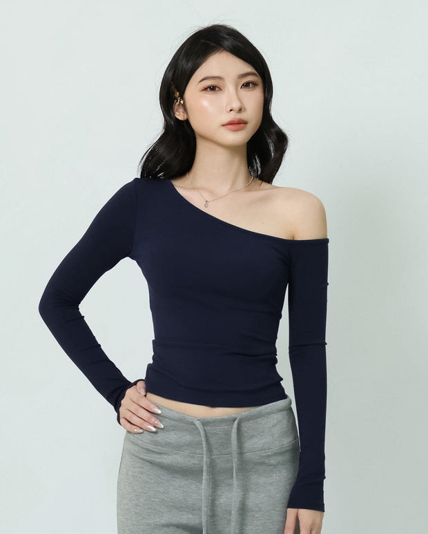Chic Padded Off-shoulder