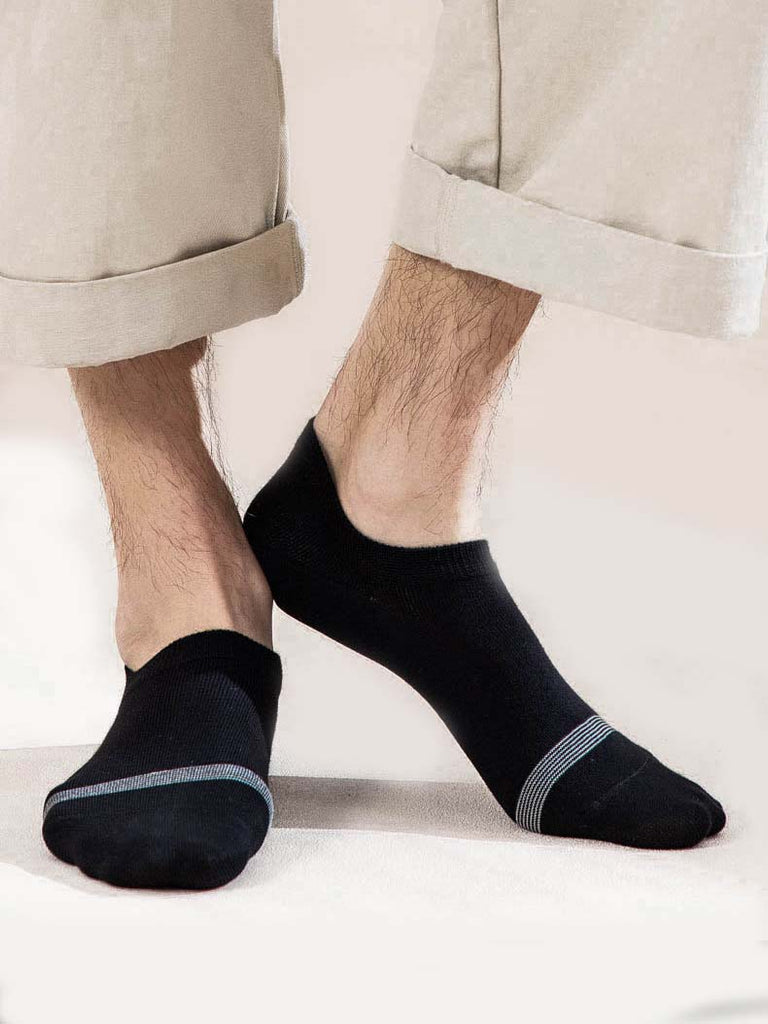 No show dress socks black