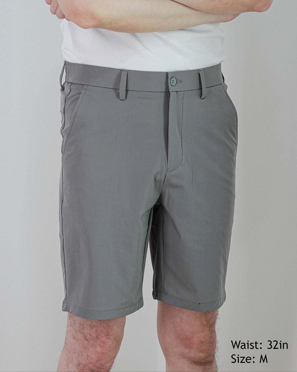Everyday Short Pants, model wears Size M, 183cm, 32in waist